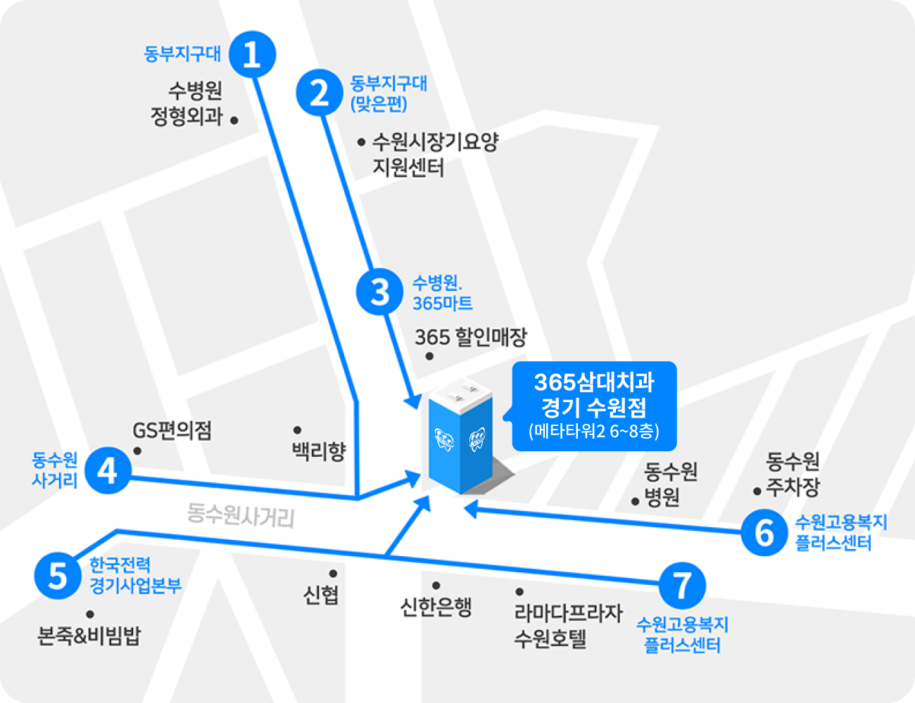 버스정류장 약도